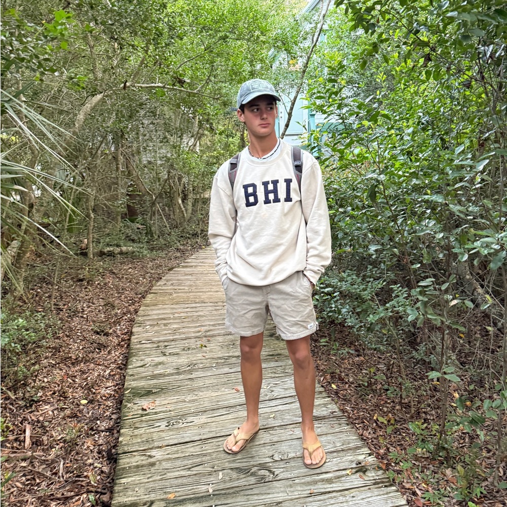 BHI Cream Sweatshirt